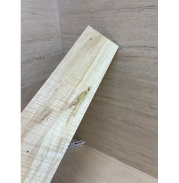 Клён Американский Волнистый заготовка накладки для электрогитары Смешанный А Волна АА 9.2х108х553 мм (Уценка-сучки)-9