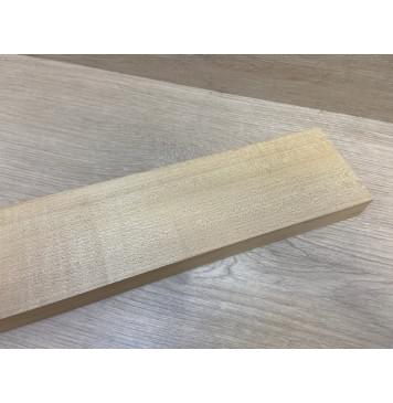 Клён Печёный 150 гр заготовка грифа безголовой гитары Радиал АА 26х90-87х630 мм-5