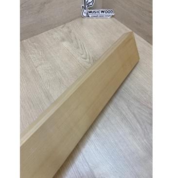 Клён Печёный 150 гр заготовка грифа безголовой гитары Радиал АА 26х90-87х630 мм-7