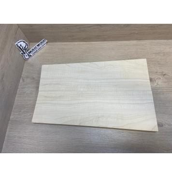 Клён Белый Явор, Волнистый заготовка на топ для Тревел гитары Смешанный АА Волна А 23х140-123х435 мм - 2 шт (книжкой) Уценка-потемнения с обратной стороны-2