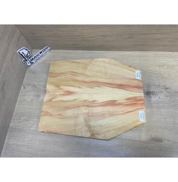 Клён Американский заготовка на топ под заливку для Тревел гитары Смешанный ААА 18х172-153-105х390 мм - 2шт.(книжкой)-7