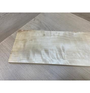 Берёза Пламенная заготовка на топ Смешанный АА Волна А 18х177х535 мм (1шт под распил)-3