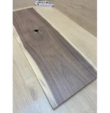 Орех Американский Заболонь заготовка на топ под заливку Тангент А 18х197х555 мм (1шт под распил) АКЦИЯ-7