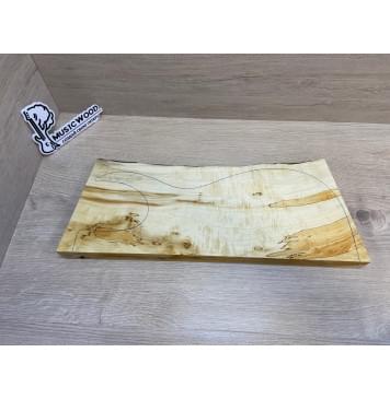 Клён Американский Spalted Волнистый заготовка на топ Радиал А Волна АА 28х170-155х425-375 мм (1 шт под распил) Клён Американский Spalted Волнистый заготовка на топ Радиал А Волна АА 28х170-155х425-375 мм (1 шт под распил)-18
