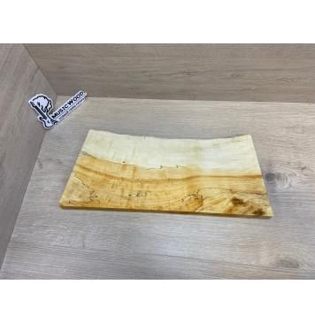 Клён Американский Spalted Волнистый заготовка на топ Радиал А Волна АА 28х170-155х425-375 мм (1 шт под распил) Клён Американский Spalted Волнистый заготовка на топ Радиал А Волна АА 28х170-155х425-375 мм (1 шт под распил)-0
