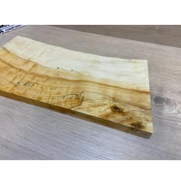 Клён Американский Spalted Волнистый заготовка на топ Радиал А Волна АА 28х170-155х425-375 мм (1 шт под распил) Клён Американский Spalted Волнистый заготовка на топ Радиал А Волна АА 28х170-155х425-375 мм (1 шт под распил)-13
