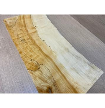 Клён Американский Spalted Волнистый заготовка на топ Радиал А Волна АА 28х170-155х425-375 мм (1 шт под распил) Клён Американский Spalted Волнистый заготовка на топ Радиал А Волна АА 28х170-155х425-375 мм (1 шт под распил)-17