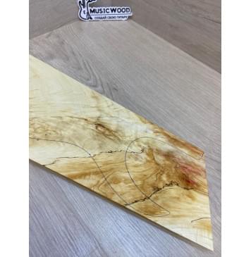 Клён Американский Spalted Волнистый заготовка на топ для Тревел гитары Смешанный ААА Волна ААА 23х180-120х415-410 мм (1 шт под распил) Клён Американский Spalted Волнистый заготовка на топ для Тревел гитары Смешанный ААА Волна ААА 23х180-120х415-410 мм (1 шт под распил)-13