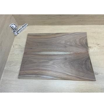 Орех Американский Заболонь заготовка на топ под заливку Тангент АА 11х168х440-425 мм - 2 шт (книжкой)-0