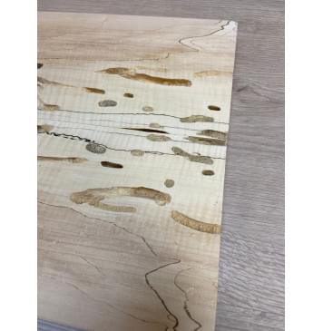 Клён Американский Spalted Волнистый заготовка на топ под заливку Радиал А Волна А 20х157х500 мм - 2шт.(книжкой)  Клён Американский Spalted Волнистый заготовка на топ под заливку Радиал А Волна А 20х157х500 мм - 2шт.(книжкой) -4