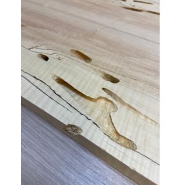 Клён Американский Spalted Волнистый заготовка на топ под заливку Радиал А Волна А 20х157х500 мм - 2шт.(книжкой)  Клён Американский Spalted Волнистый заготовка на топ под заливку Радиал А Волна А 20х157х500 мм - 2шт.(книжкой) -6