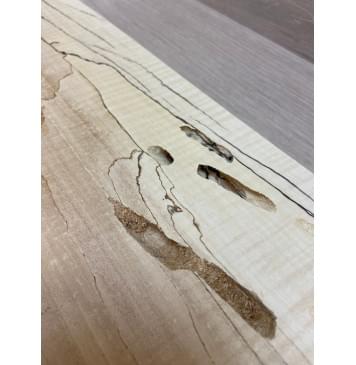 Клён Американский Spalted Волнистый заготовка на топ под заливку Радиал А Волна А 20х157х500 мм - 2шт.(книжкой)  Клён Американский Spalted Волнистый заготовка на топ под заливку Радиал А Волна А 20х157х500 мм - 2шт.(книжкой) -5