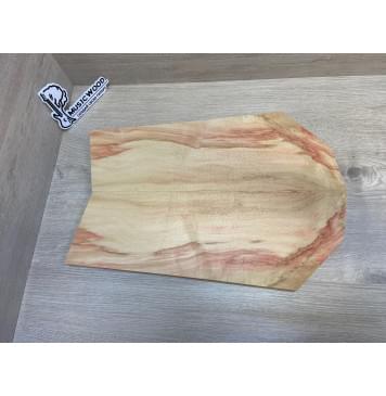 Клён Американский заготовка на топ для Тревел гитары Смешанный АА 18х154-128х425-360 мм - 2шт.(книжкой) Уценка-гнилостные поражения древесины, под стабилизацию или работу с порозаполнителями-4