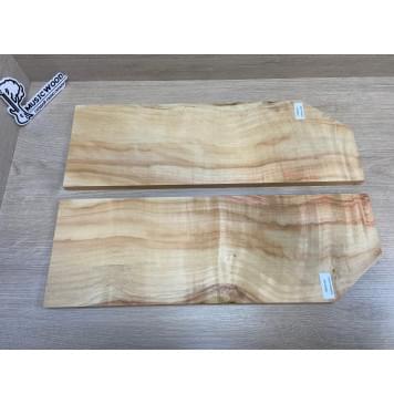 Клён Американский заготовка на топ Смешанный ААА 17х175-105х520 мм - 2шт.(книжкой) -10