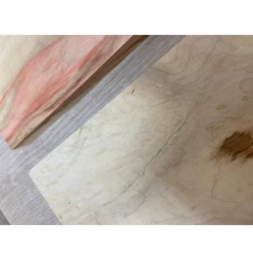 Клён Американский Волнистый заготовка на топ Смешанный ААА Волна АА 17х172х495 мм - 2 шт. (книжкой) АКЦИЯ-8