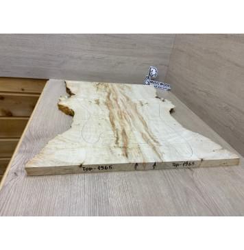 Клён Американский Каповый заготовка на топ под заливку Смешанный ААА Кап ААА 20х220-160х530 мм - 2 шт. (книжкой) -9