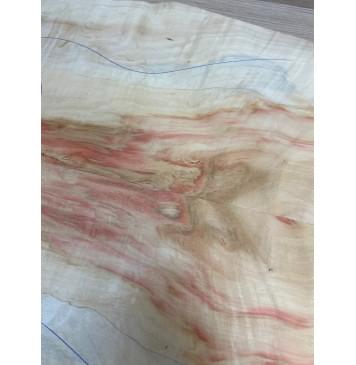 Клён Американский Волнистый заготовка на топ Смешанный А Волна А 18х205-170х580-555 мм - 2шт.(книжкой)-7