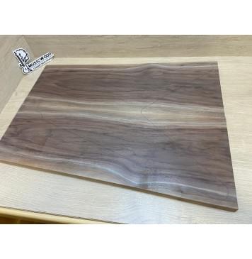 Орех Американский Заболонь заготовка на топ Тангент АА 20х232-195х610 мм - 2 шт (книжкой) АКЦИЯ-1