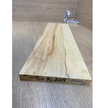 Клён Американский заготовка на топ Смешанный ААА 19х176-146х500 мм (1 шт под распил)-1