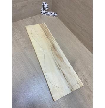 Клён Американский заготовка на топ Смешанный ААА 19х176-146х500 мм (1 шт под распил)-0