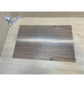 Орех Американский Заболонь заготовка на топ для Тревел гитары Радиал А 9х150х460 мм - 2 шт. (книжкой) АКЦИЯ-2