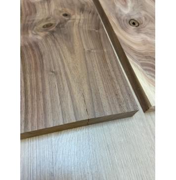 Орех Американский заготовка на топ под заливку Тангент А 20х173х465 мм - 2 шт (книжкой)-9