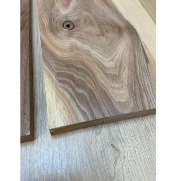 Орех Американский заготовка на топ под заливку Тангент А 20х173х465 мм - 2 шт (книжкой)-13