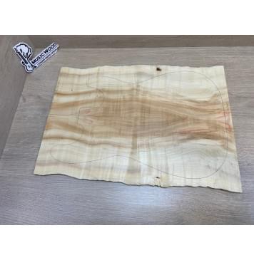 Клён Американский заготовка на топ Смешанный АА 8х170х500 мм - 2шт.(книжкой)-0