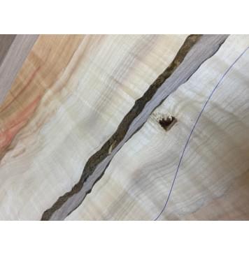 Клён Американский заготовка на топ Смешанный АА 8х170х500 мм - 2шт.(книжкой)-11