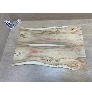 Клён Американский заготовка на топ под заливку Смешанный АА 8х173-143х520 мм - 2шт.(книжкой)-1