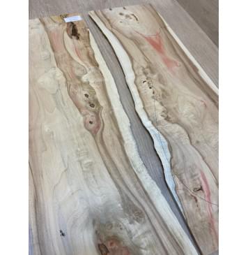 Клён Американский заготовка на топ под заливку Смешанный АА 8х173-143х520 мм - 2шт.(книжкой)-8