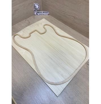 Клён Американский заготовка на топ Тангент А 11х172х490-475 мм - 2шт.(книжкой)-8