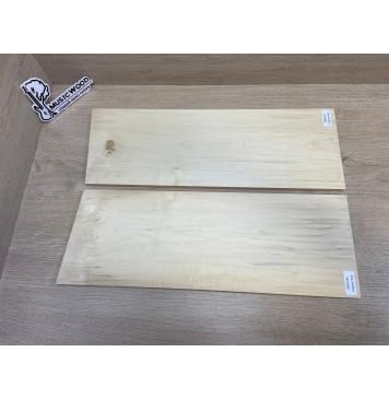 Клён Американский заготовка на топ Тангент А 11х172х490-475 мм - 2шт.(книжкой)-9