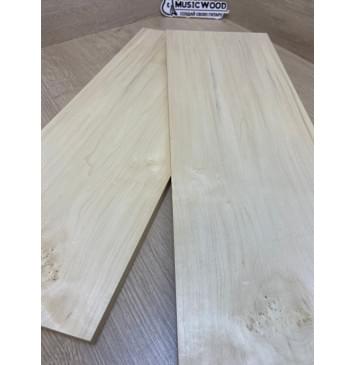 Клён Американский заготовка на топ Тангент А 11х172х490-475 мм - 2шт.(книжкой)-7