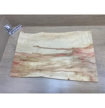 Клён Американский Волнистый заготовка на топ Смешанный ААА Волна АА 17х380-320х585-575 мм (цельный) АКЦИЯ-10