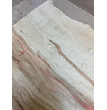 Клён Американский Волнистый заготовка на топ Смешанный ААА Волна АА 17х380-320х585-575 мм (цельный) АКЦИЯ-8