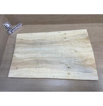 Клён Американский Волнистый заготовка на топ Тангент А Волна АА 20х188-167х545 мм - 2шт.(книжкой) АКЦИЯ-2