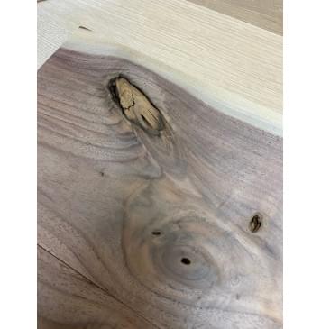 Орех Американский заготовка на топ под заливку Смешанный А 10х170х475 мм - 2 шт (книжкой)-2