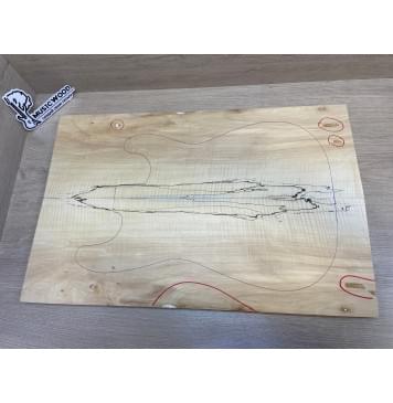 Клён Американский Spalted Волнистый заготовка на топ Смешанный А Волна А 20х190х585 мм - 2шт.(книжкой) АКЦИЯ Клён Американский Spalted Волнистый заготовка на топ Смешанный А Волна А 20х190х585 мм - 2шт.(книжкой) АКЦИЯ-2
