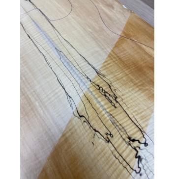 Клён Американский Spalted Волнистый заготовка на топ Смешанный А Волна А 20х190х585 мм - 2шт.(книжкой) АКЦИЯ Клён Американский Spalted Волнистый заготовка на топ Смешанный А Волна А 20х190х585 мм - 2шт.(книжкой) АКЦИЯ-13