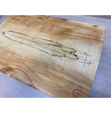 Клён Американский Spalted Волнистый заготовка на топ Смешанный А Волна А 20х190х585 мм - 2шт.(книжкой) АКЦИЯ Клён Американский Spalted Волнистый заготовка на топ Смешанный А Волна А 20х190х585 мм - 2шт.(книжкой) АКЦИЯ-17