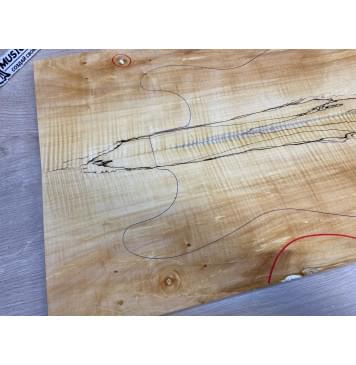 Клён Американский Spalted Волнистый заготовка на топ Смешанный А Волна А 20х190х585 мм - 2шт.(книжкой) АКЦИЯ Клён Американский Spalted Волнистый заготовка на топ Смешанный А Волна А 20х190х585 мм - 2шт.(книжкой) АКЦИЯ-16