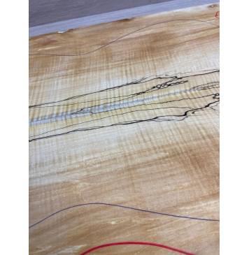 Клён Американский Spalted Волнистый заготовка на топ Смешанный А Волна А 20х190х585 мм - 2шт.(книжкой) АКЦИЯ Клён Американский Spalted Волнистый заготовка на топ Смешанный А Волна А 20х190х585 мм - 2шт.(книжкой) АКЦИЯ-14