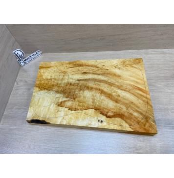 Клён Американский Волнистый заготовка корпуса Смешанный ААА Волна АА 50.5х342-315х465 мм (Массив) -16