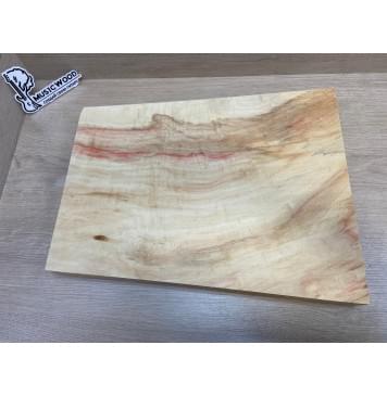 Клён Американский Волнистый заготовка корпуса Смешанный АА Волна А 50х362-300х460 мм (Массив)-8