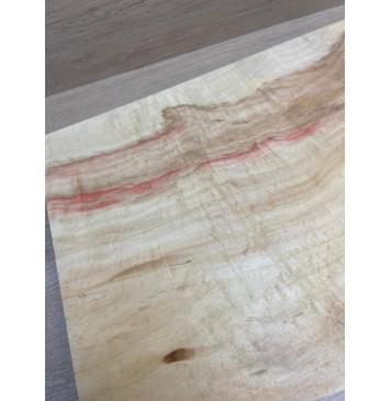 Клён Американский Волнистый заготовка корпуса Смешанный АА Волна А 50х362-300х460 мм (Массив)-6