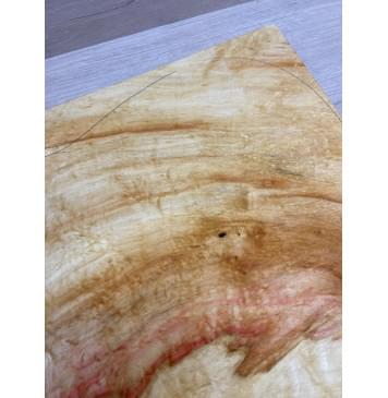 Клён Американский Волнистый заготовка корпуса Смешанный АА Волна А 50х362-300х460 мм (Массив)-18