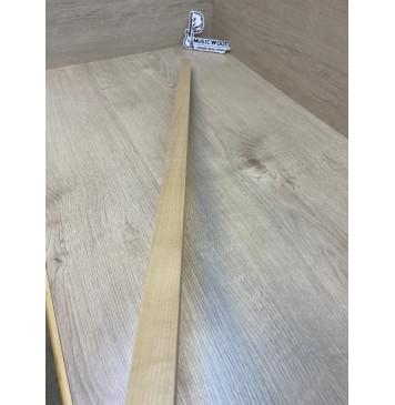 Клен Печёный 150гр заготовка для переклеенного грифа бас-гитары Смешанный АА 23.5х29х910 мм-15