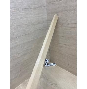 Клен Печёный 150гр заготовка для переклеенного грифа электрогитары Радиал АА 24.5х29х790 мм-12