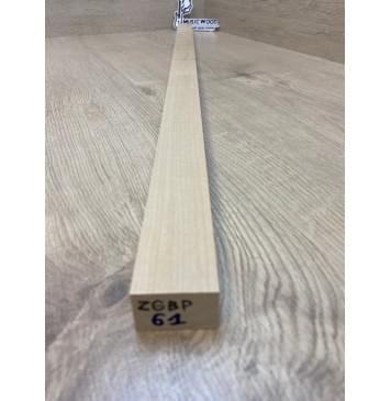 Клен Белый заготовка для переклеенного грифа бас-гитары Смешанный АА 25х36х905 мм-4